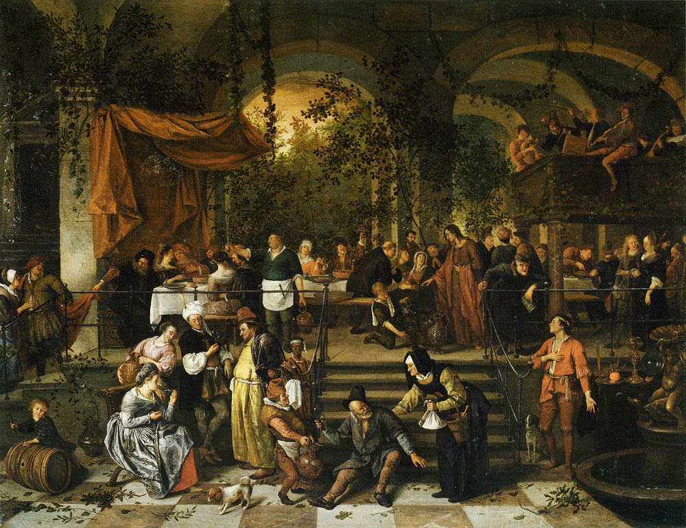 Jan Steen - The Wedding Feast at Cana